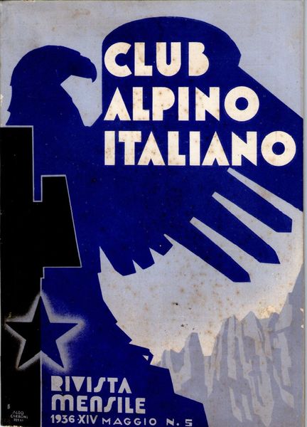 Club Alpino Italiano Rivista Mensile 1936 Maggio N.5