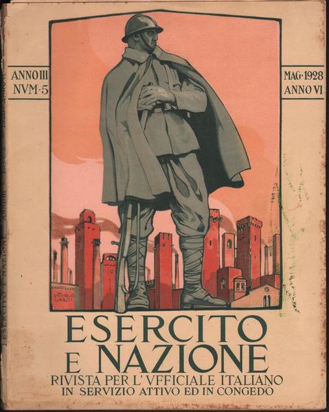 Guerra-Esercito E Nazione Rivista Per L'ufficiale Italiano N∞ 5 1928-L398