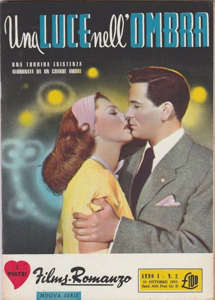 Film-Romanzo UNA LUCE NELL'OMBRA con J. Garfield, G. Fitzgerald 1955 …