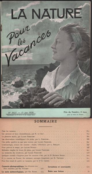 Invenzioni-La Nature-Giugno-Pour Les Vacances-1938-N.3027--L630
