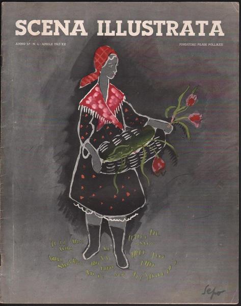 Rivista Scena Illustrata Numero 4 Aprile 1942