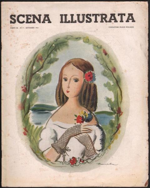 Rivista Scena Illustrata Numero 9 Settembre 1943