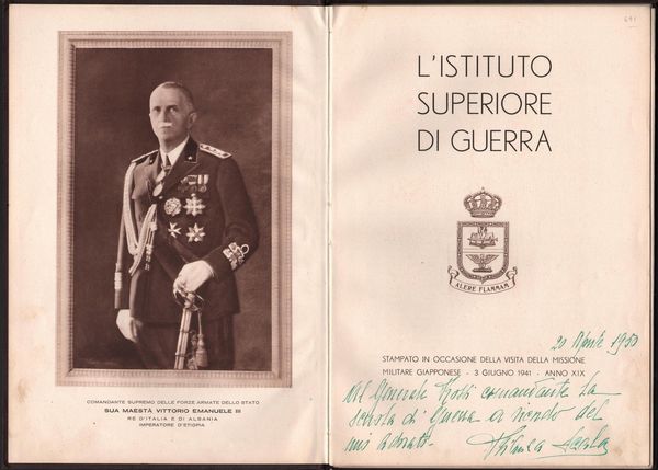 Guerra-L'istituto Superiore Di Guerra-Illustrato-C. Ranotti Torino-1941