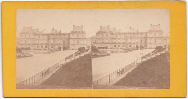 Foto photo stereoscopica stereoview le palais du Luxembourg Paris by …