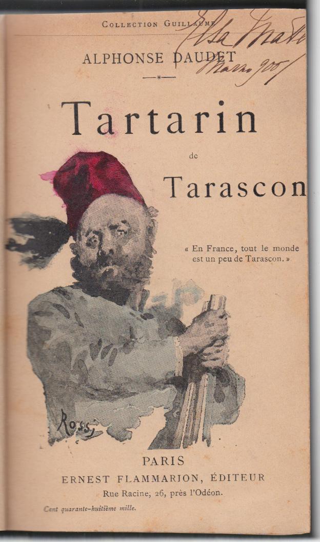 A. DAUDET-TARTARIN DE TARASCON FLAMMARION PARIS-L3569