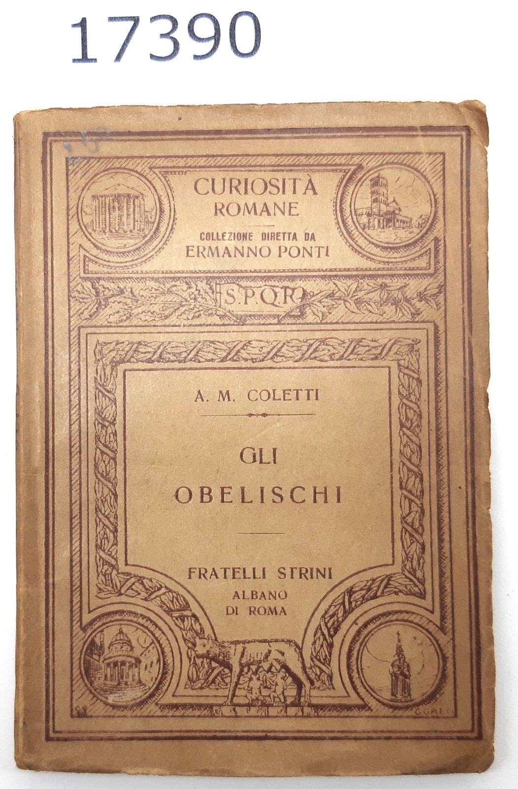 A. M. Coletti Gli obelischi Strini 1927