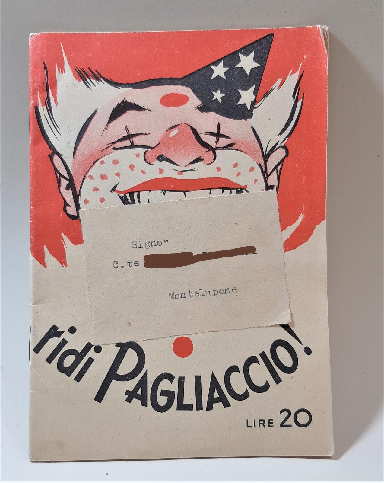 AA.VV. Ridi pagliaccio OGAM 1952