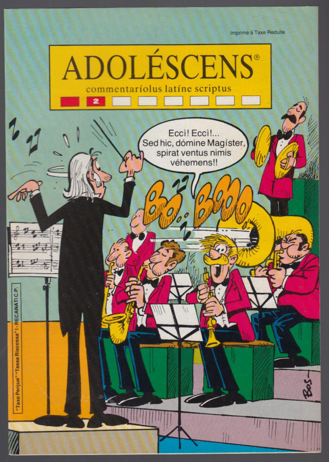 Adolescens Commentariolus Latine Scriptus N. 2 1983 L3524
