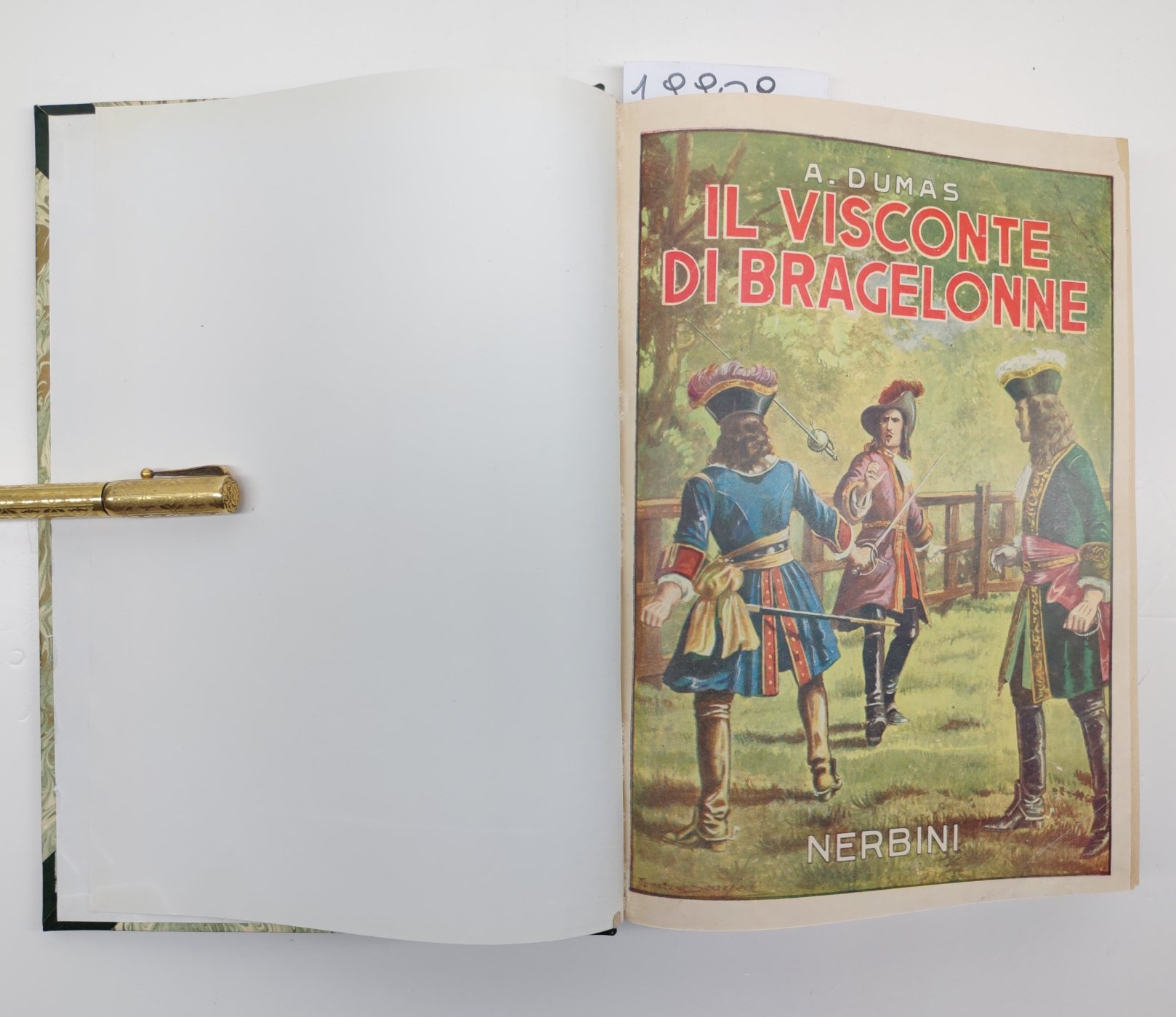 Alessandro Dumas Il visconte di Bragelonne Nerbini 1947