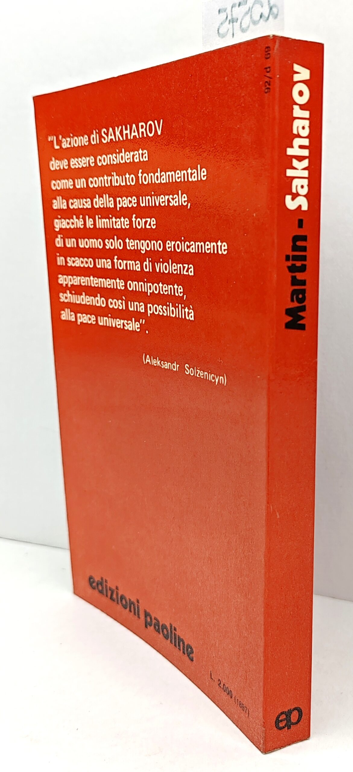 Andrè Martin Saccarov e la lotta per i diritti dell'uomo …