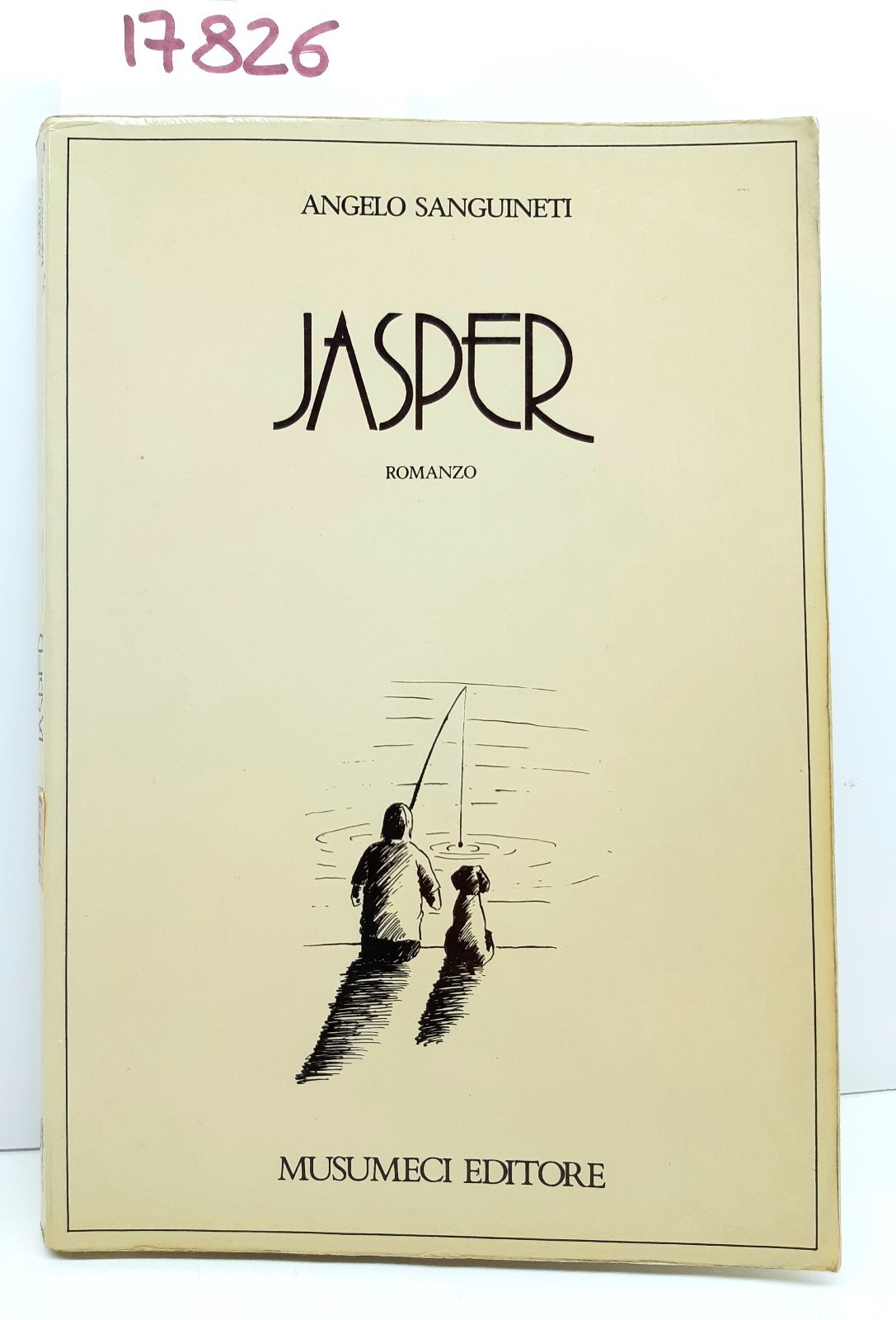 Angelo Sanguineti Jasper romanzo Musumeci editore 1983