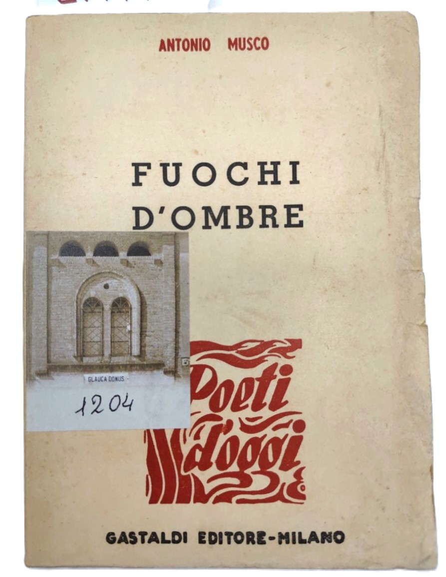 Antonio Musco Fuochi d'Ambra Gastaldi 1959