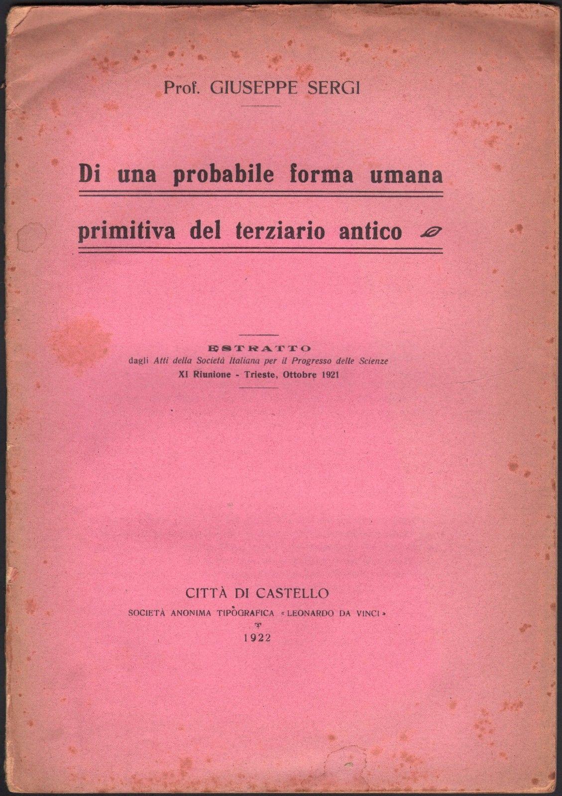 Antropologia-Antropometria-Di Una Probabile Forma Umana Primitiva Del Terziario