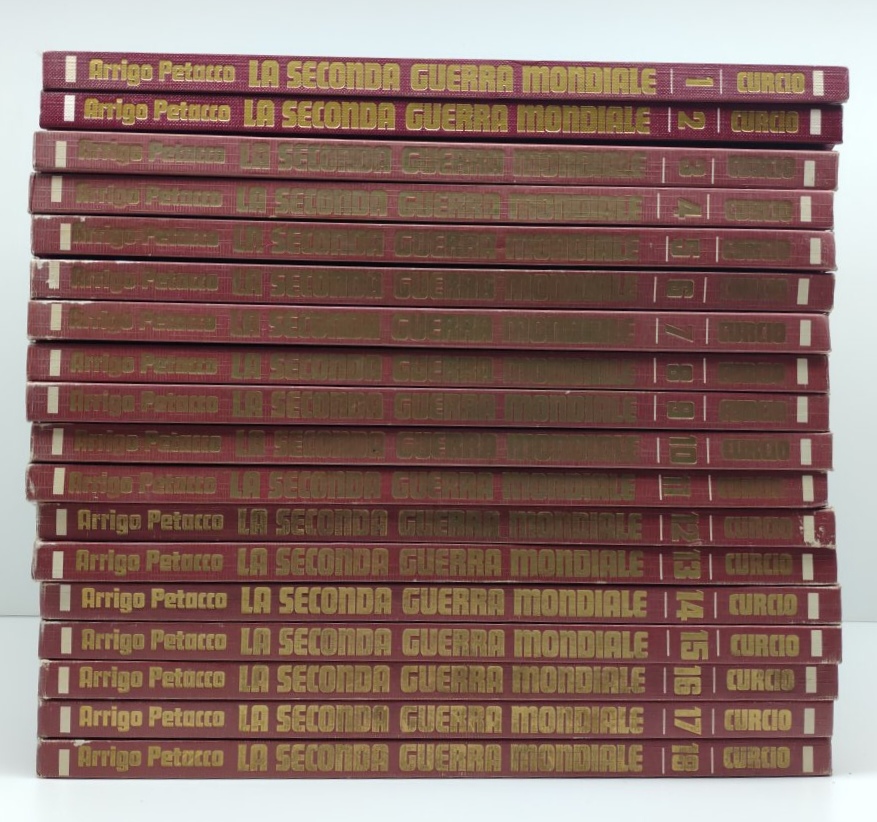 Arrigo Petacco La seconda Guerra mondiale Curcio 18 volumi
