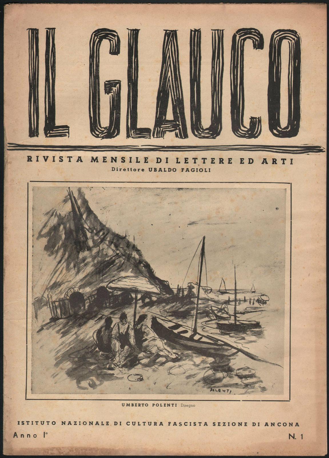 Arte-Futurismo-Scultura-Il Glauco Rivista Di Lettere E Arti-U.Fagioli-1941