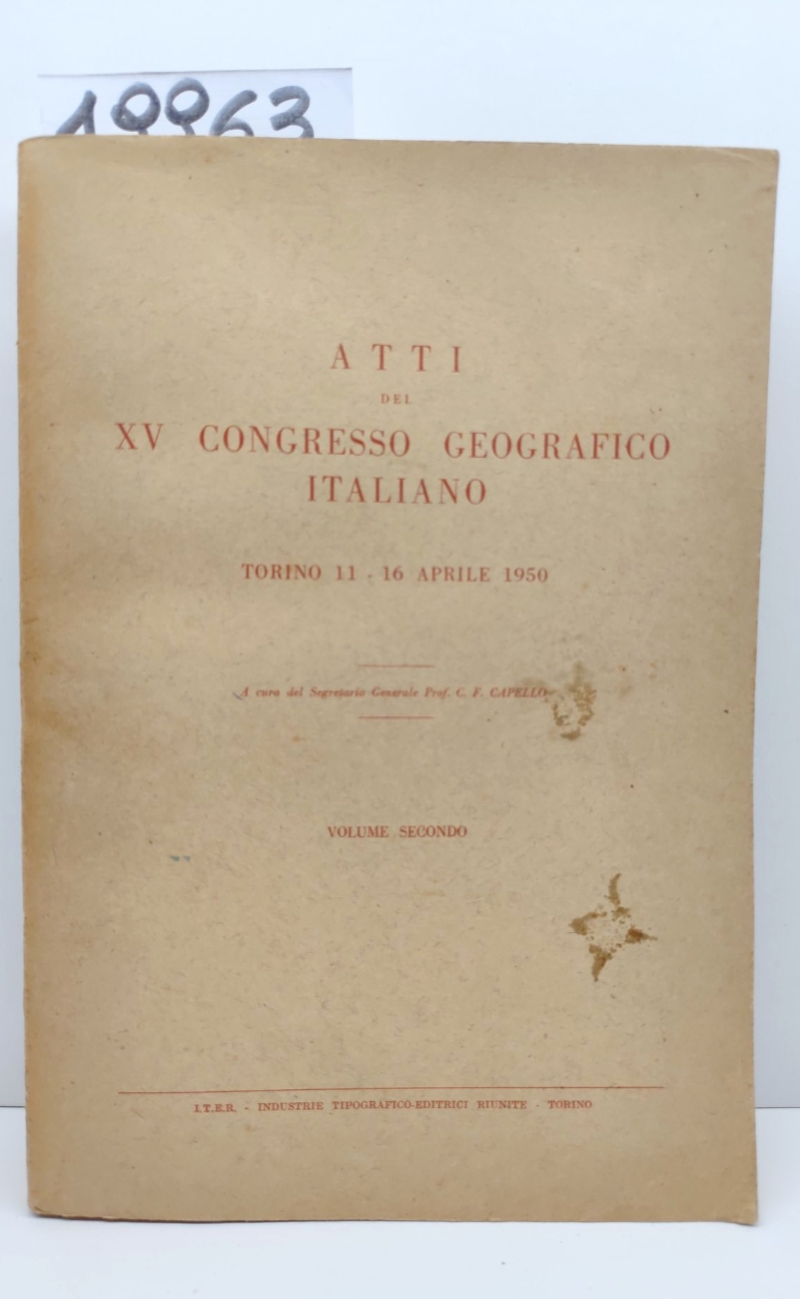 Atti del XV congresso geografico italiano Torino 11 16 aprile …
