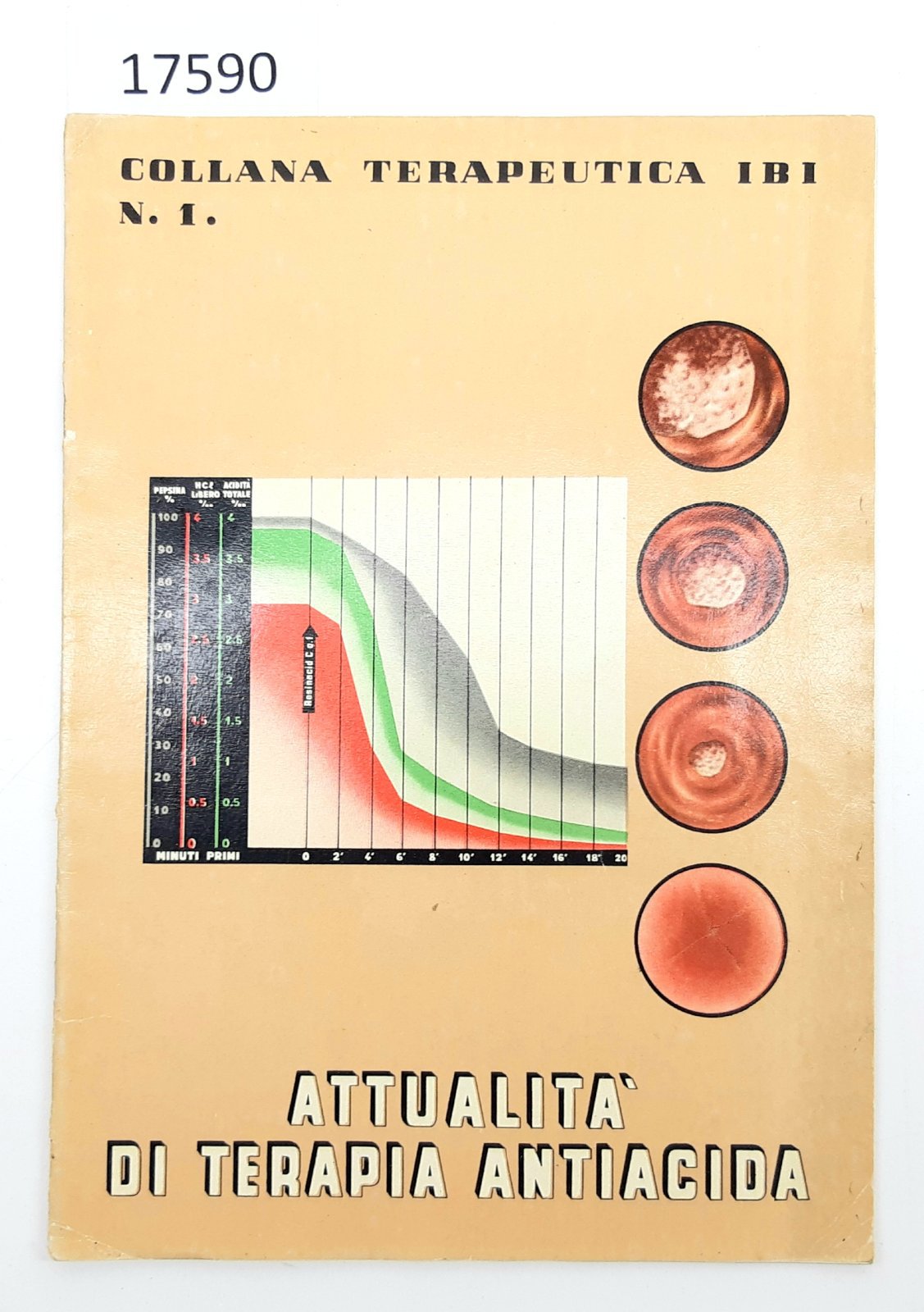 Attualit‡ di terapia antiacida Milano 1950 Istituto Biochimico Italiano