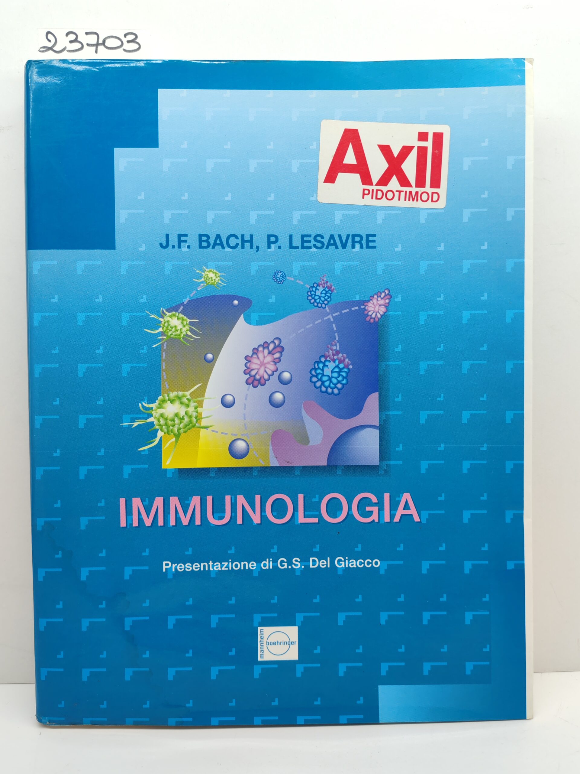 Bach Lesavre Immunologia 1991 Flammarion Medicine