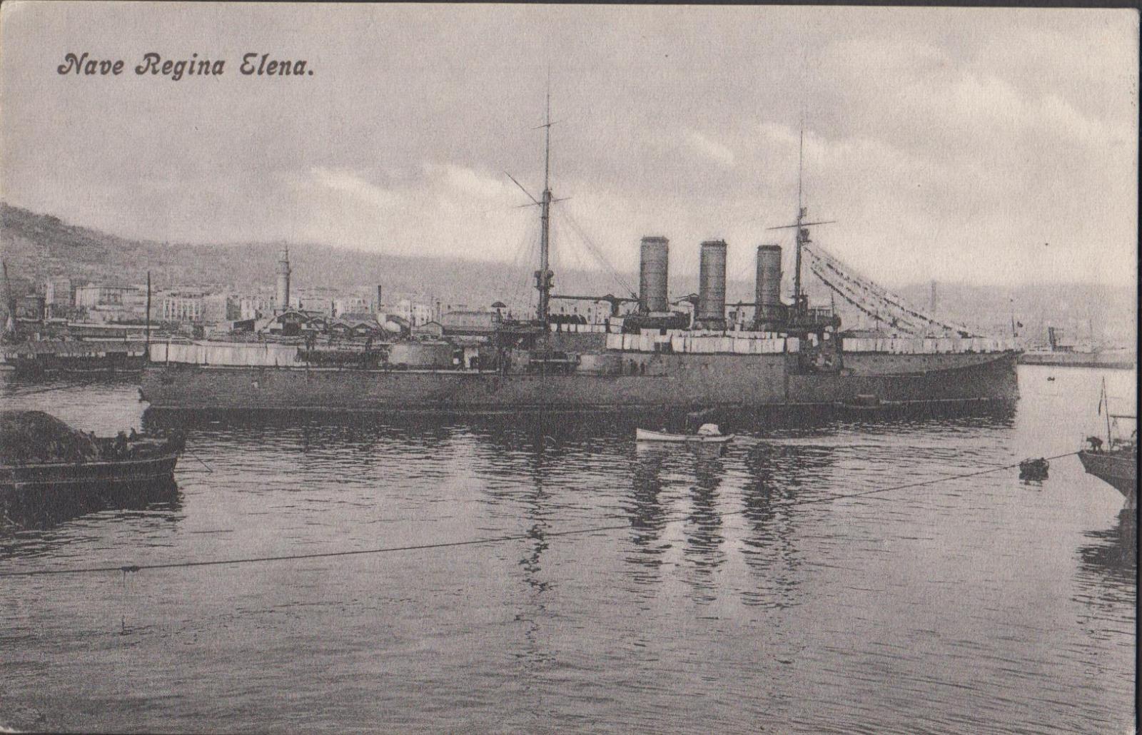 Cartolina Nave Regina Elena nvg