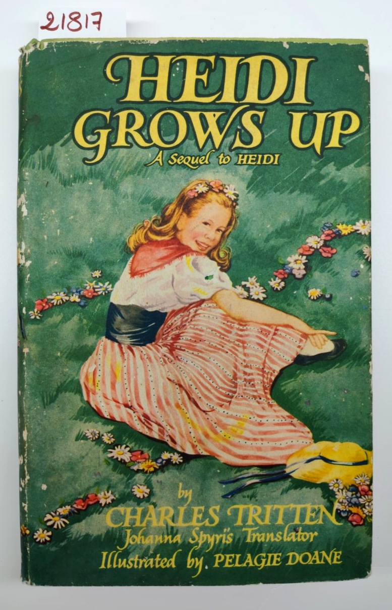 Charles Tritten Heidi grows up illustrated Pelagie Doane Collins 1971