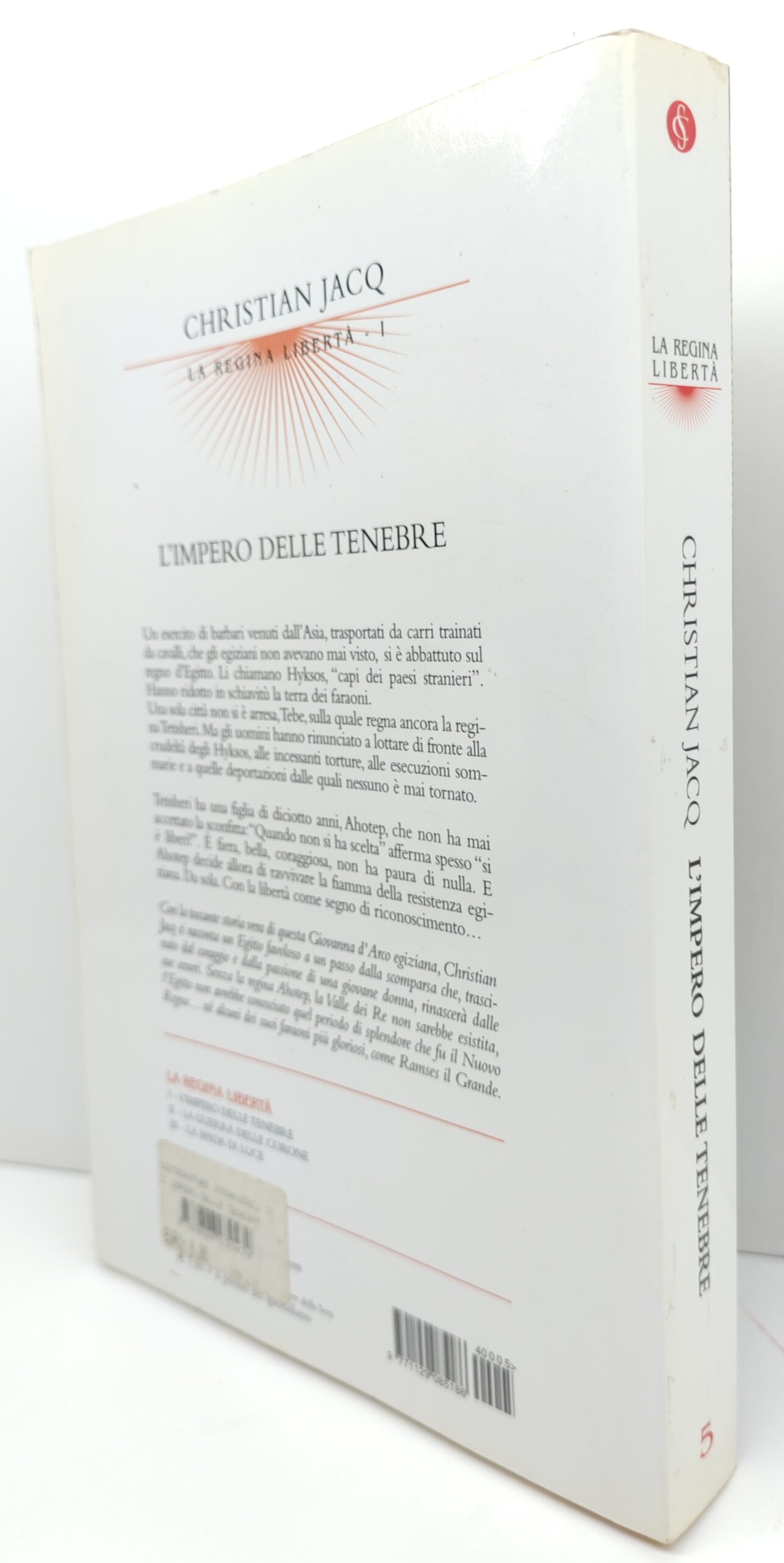 Christian Jacq La regina libertà 1 L'impero delle tenebre Corriere …