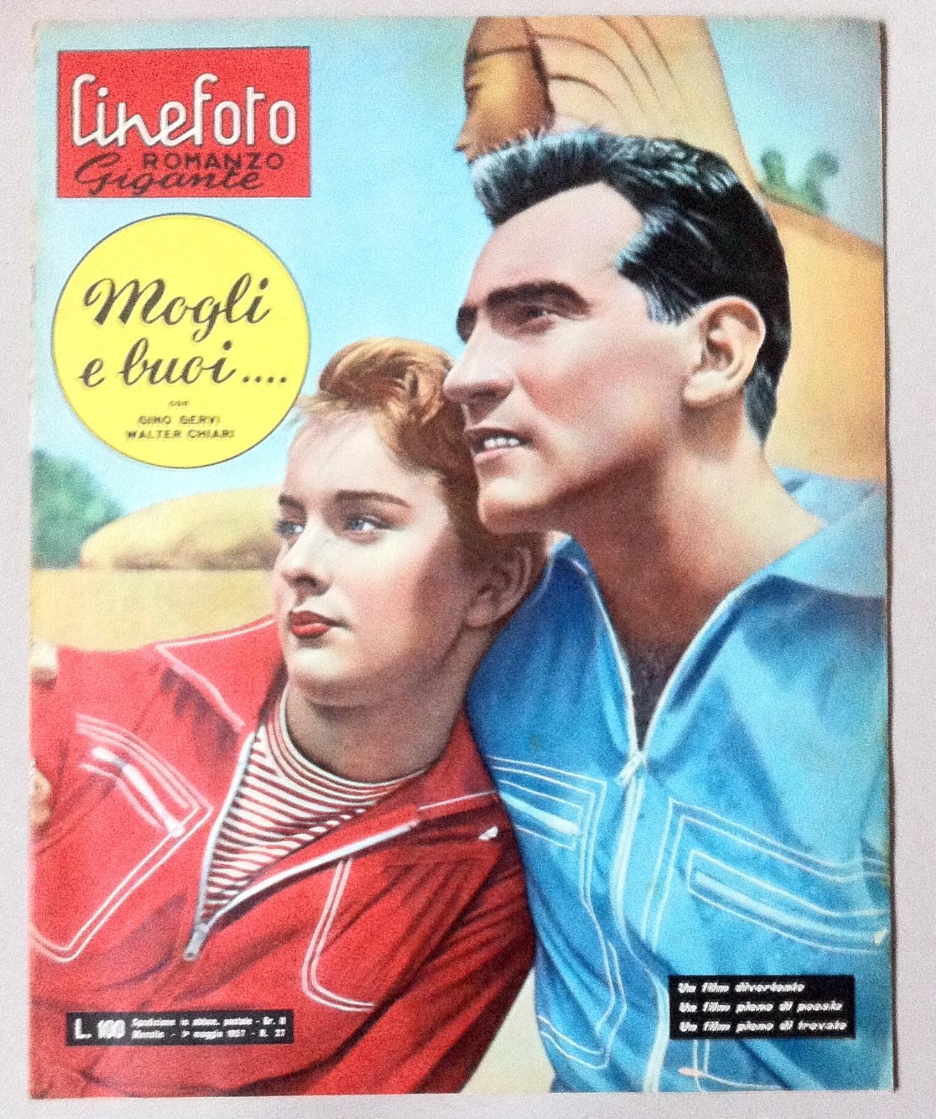 Cinefoto Romanzo Moglie E Buoi Con Gino Cervi, Walter Chiari, …