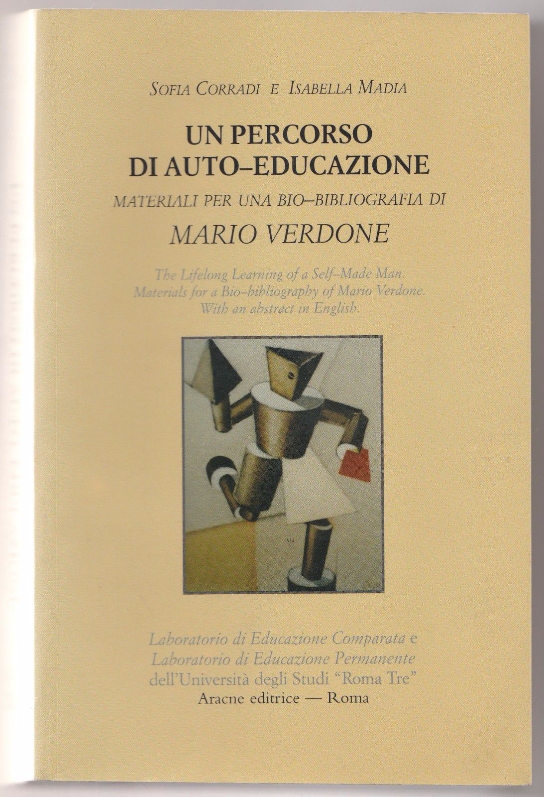 Corradi-Madia Un Percorso Di Auto-Educazione Aracne 2003-L4894
