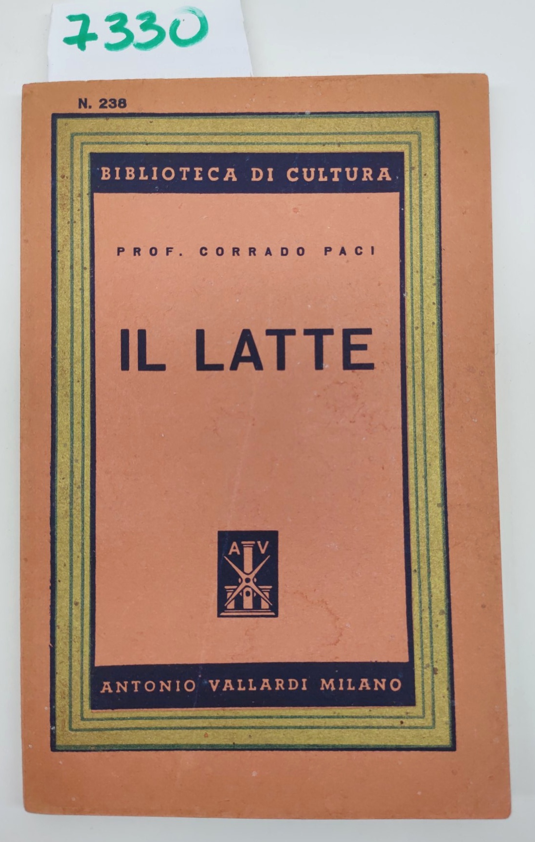 Corrado Paci Il latte Vallardi 1960