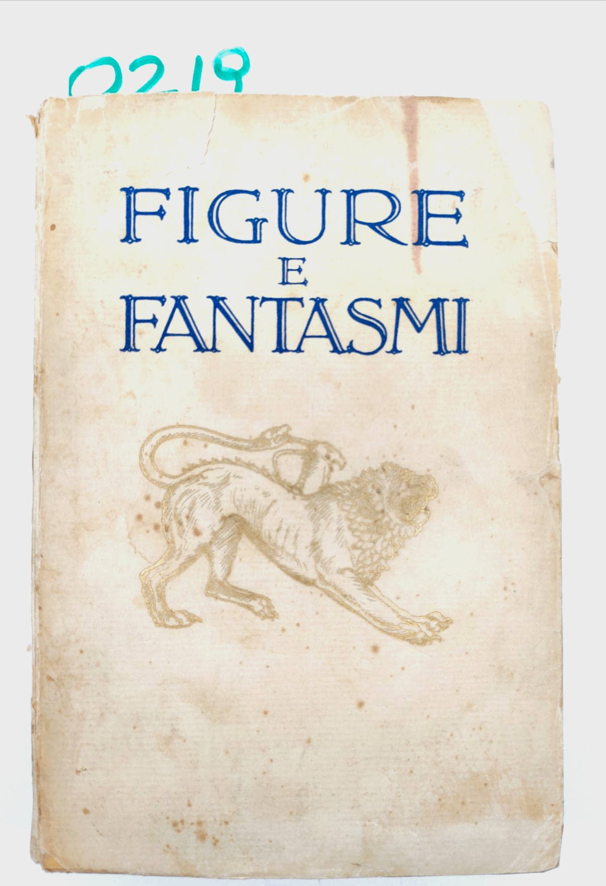 Corrado Ricci-Figure E Fantasmi 64 Incisioni Fuori Testo Hoepli 1931-O219