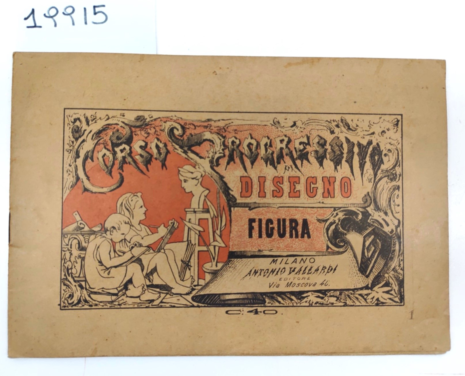 Corso progressivo di disegno Figura numero 1 Vallardi occhio orecchio