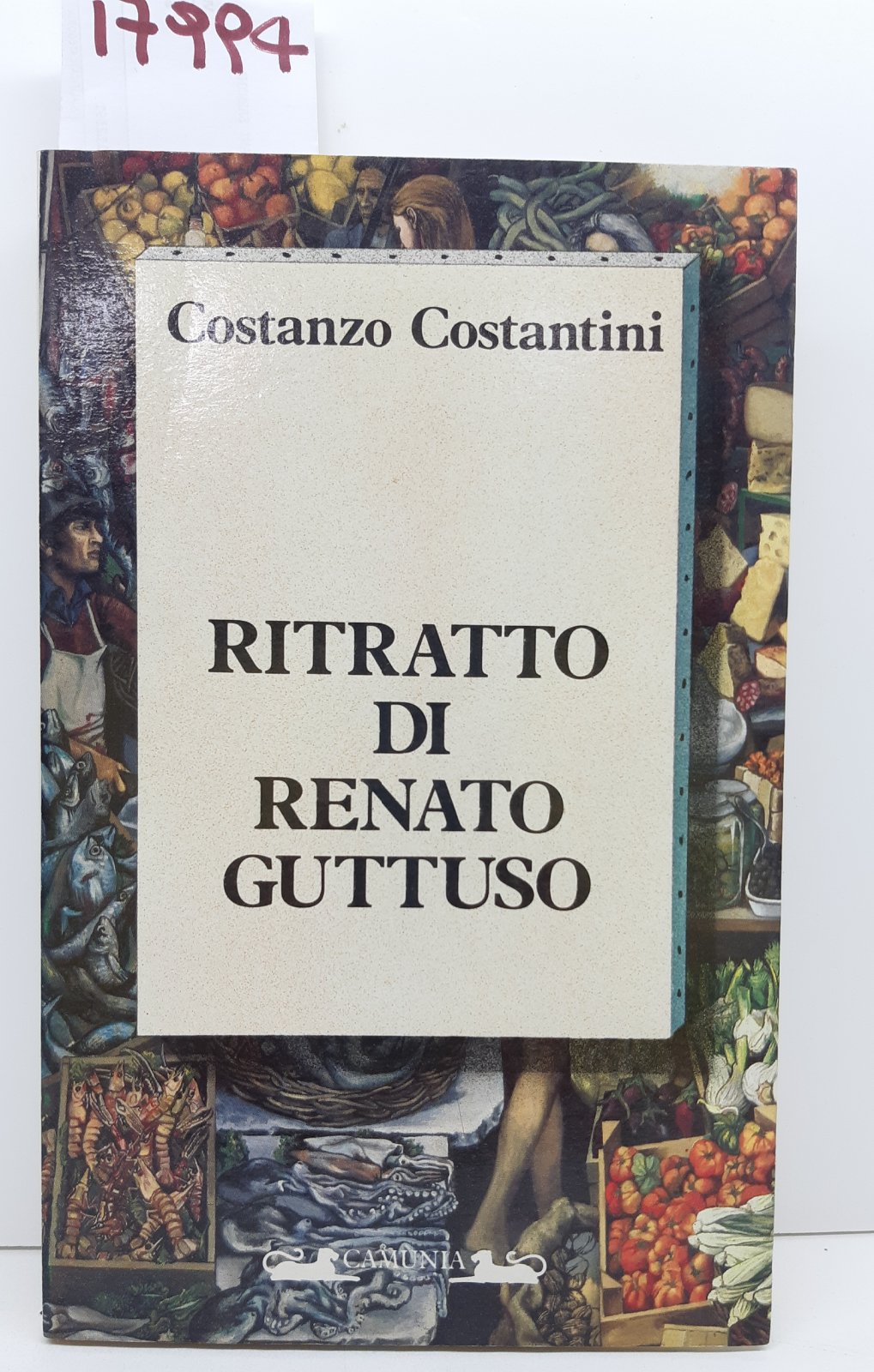 Costanzo Costantini Ritratto di Renato Guttuso Camunia 1985