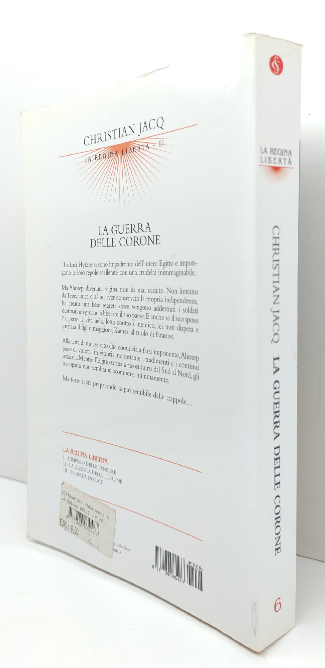 Cristian Jacq La regina libertà 2 La guerra delle corone …