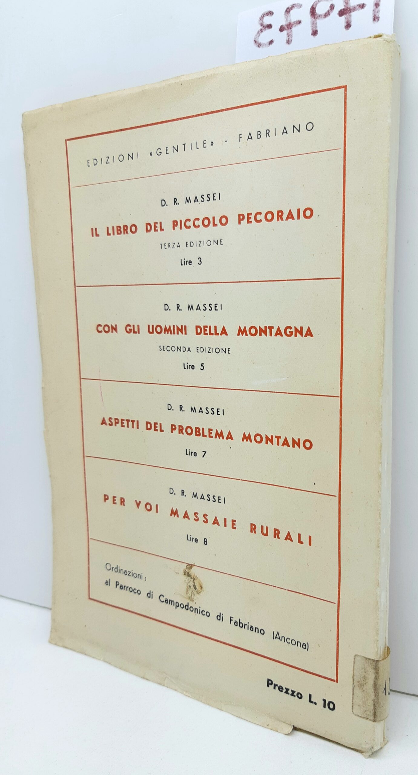 D. R. Massei La bonifica umana e la casa nelle …