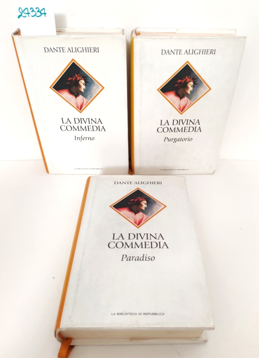 Dante AlighieriLla Divina commedia La biblioteca di Repubblica tre volumi …