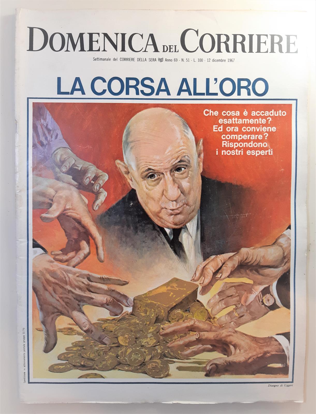 Domenica del Corriere numero 51 12 dicembre 1967