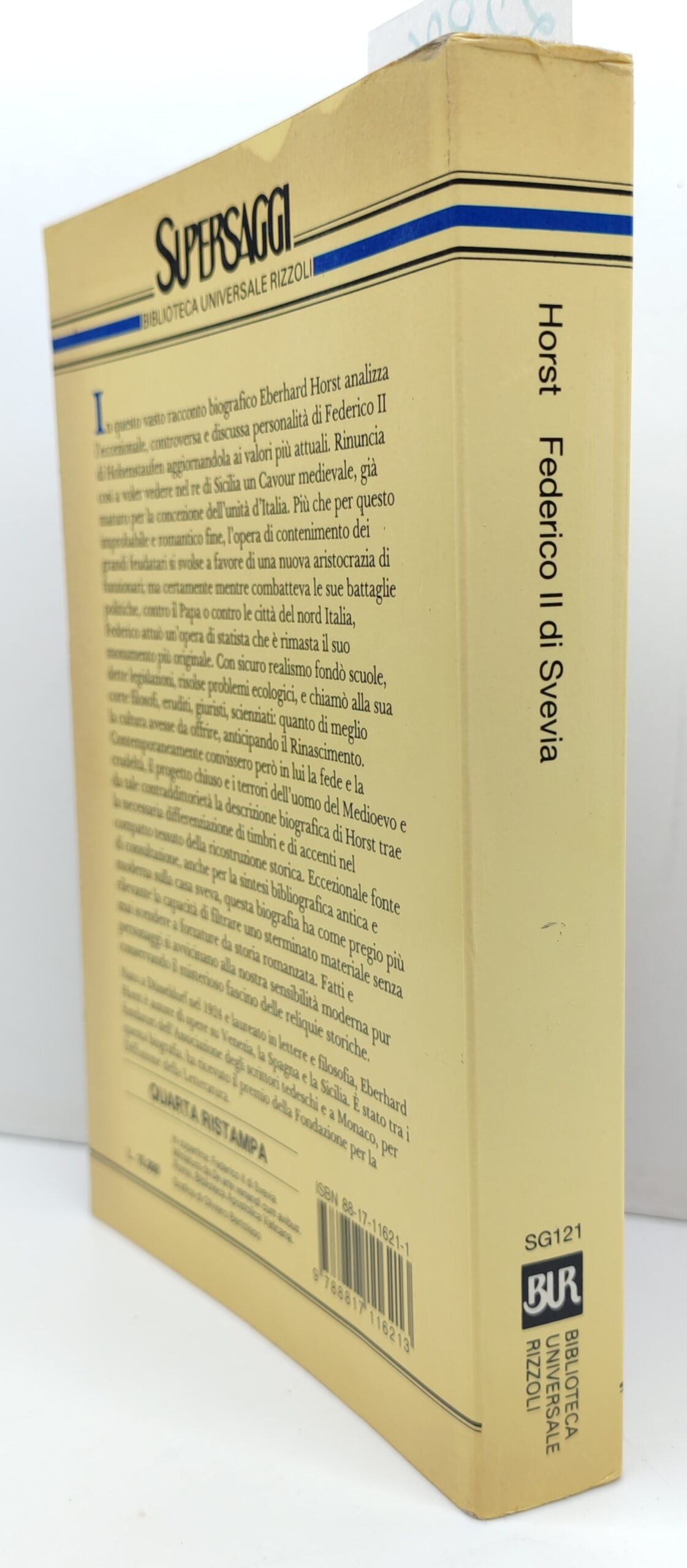 E. Horst Federico II di Svevia l'imperatore filosofo e poeta …