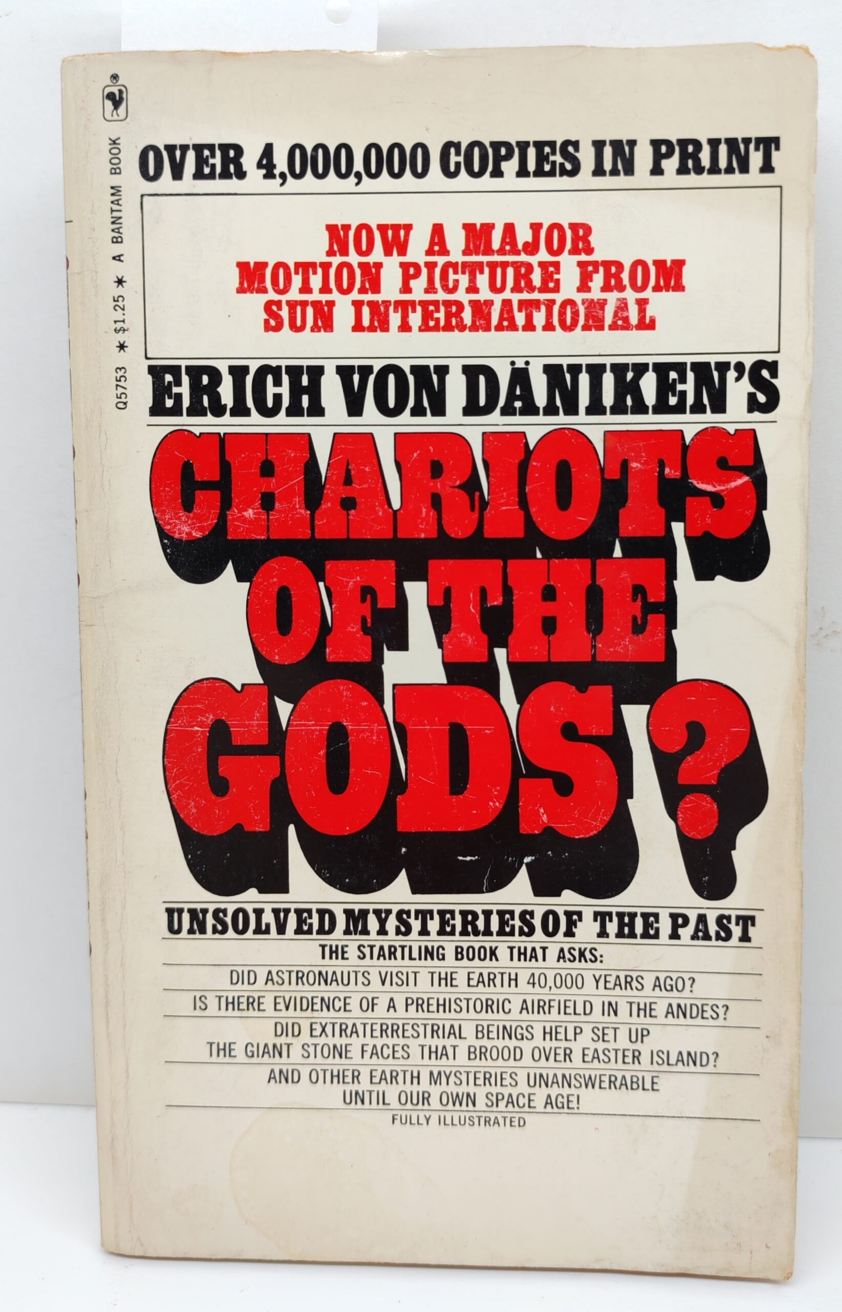 Erich Von Daniken Carriots of The Gods Batman 1974 45° …