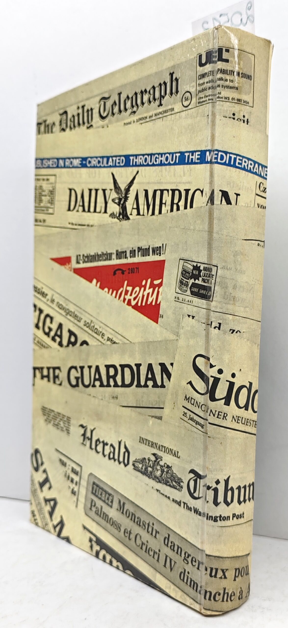 F. Bruzzesi Su quattro colonne in prima pagina Capitol 1973