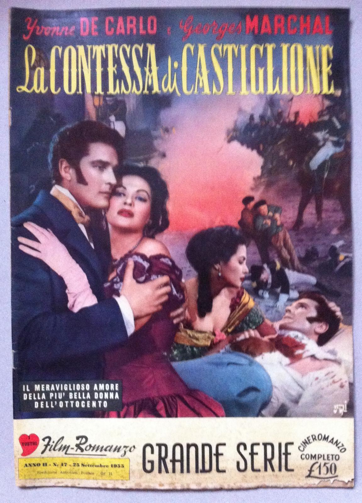 Film Romanzo La Contessa Di Castiglione Con Ivonne De Carlo …