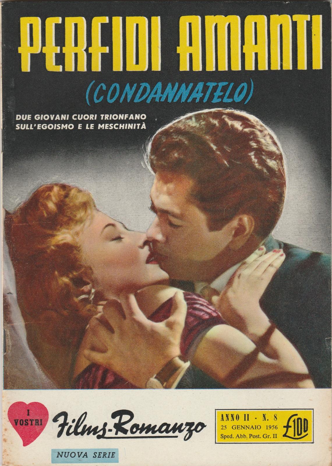 Film-Romanzo Perfidi Amanti Con C. Rutheford, M. Vitale 1956 -L5310