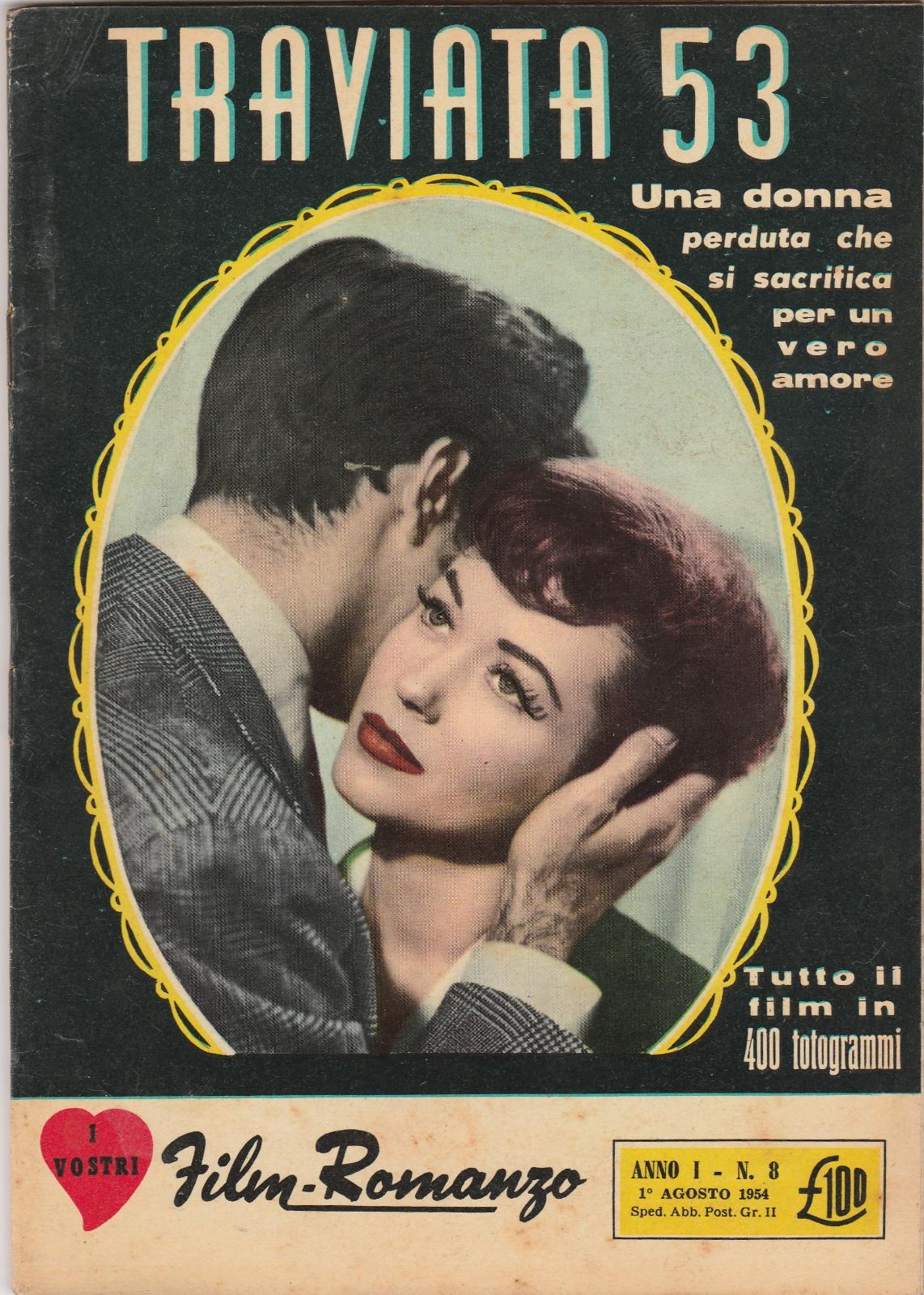 Film-Romanzo Traviata 53 Con Barbara Laage, Armando Francioli 1954 -L5323