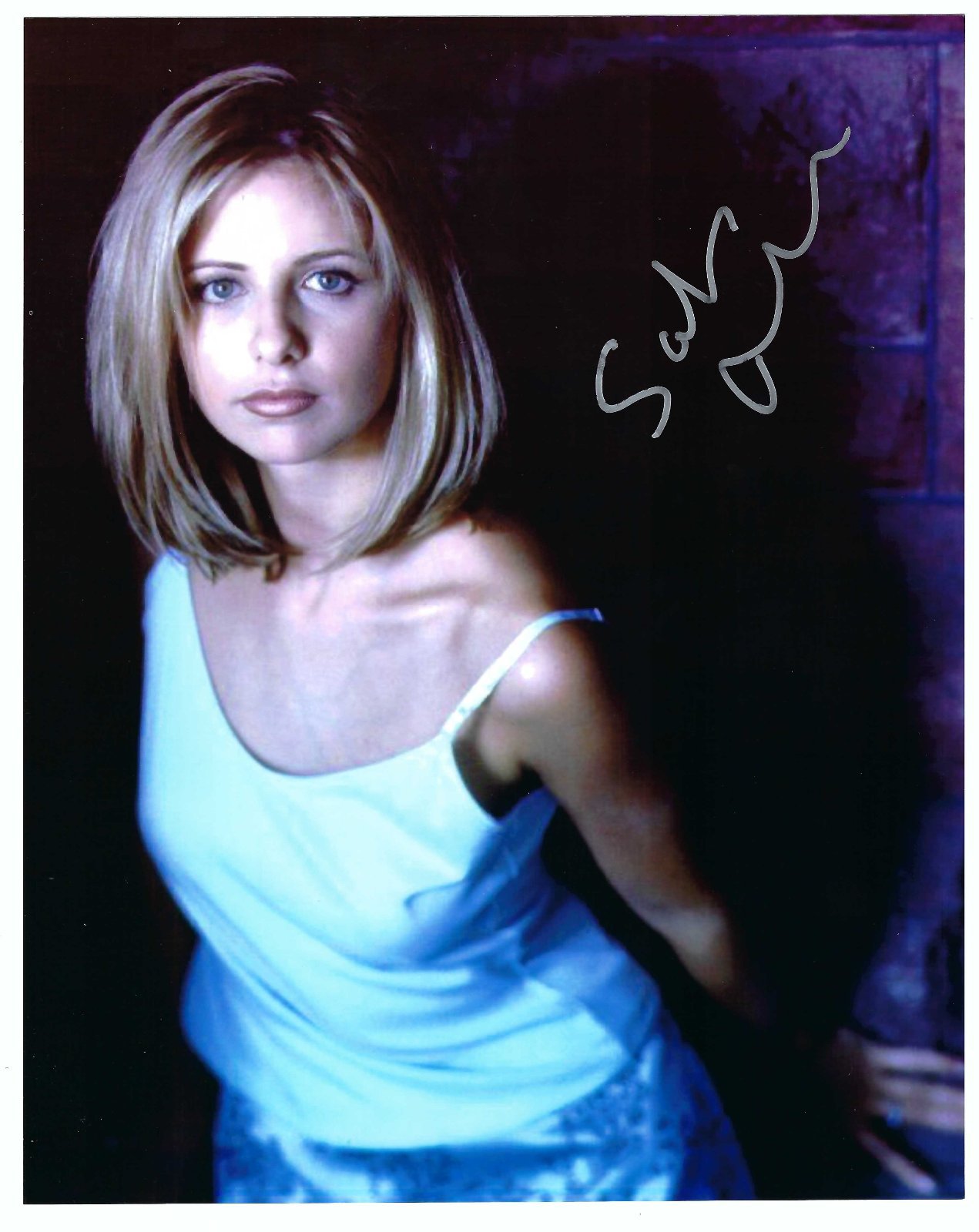 Foto con autografo originale hand signed Sarah Michelle Gellar con …