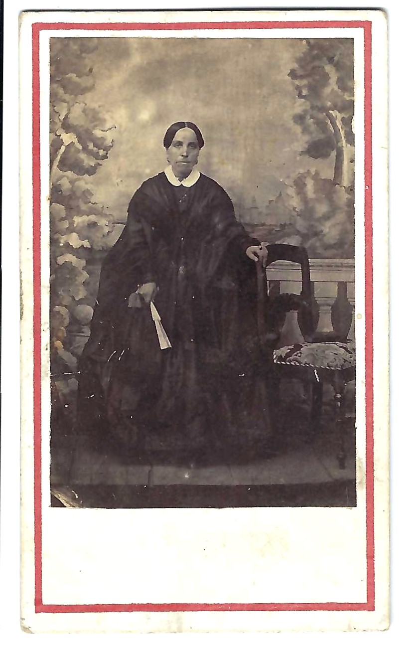 Foto photo cdv albumina gentildonna con ventaglio by Anonimo 1870 …