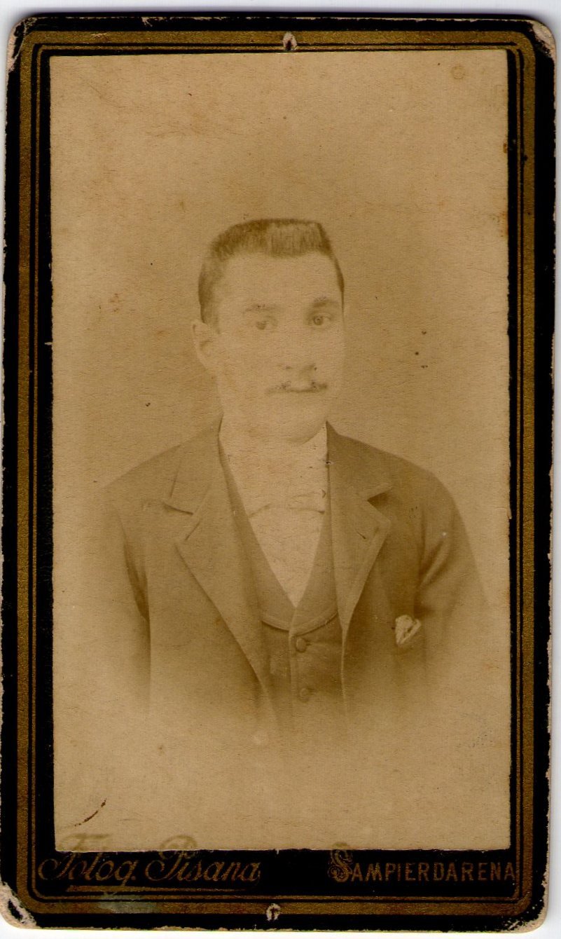 Foto photo cdv ritratto di gentiluomo by Vittorio Frediani Sampierdarena …