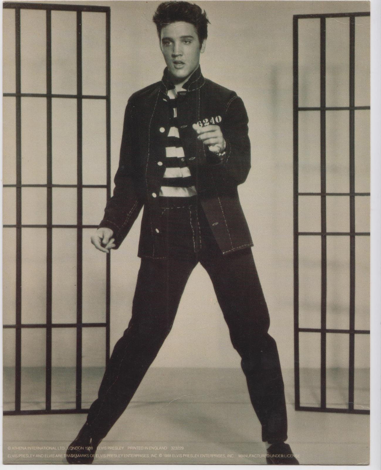 foto photo vintage Elvis Prisley Athena 1998