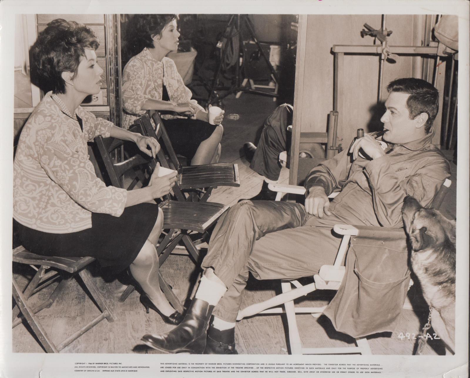 Foto Vintage Tony Curtis Natalie Wood Warner Bros 1966