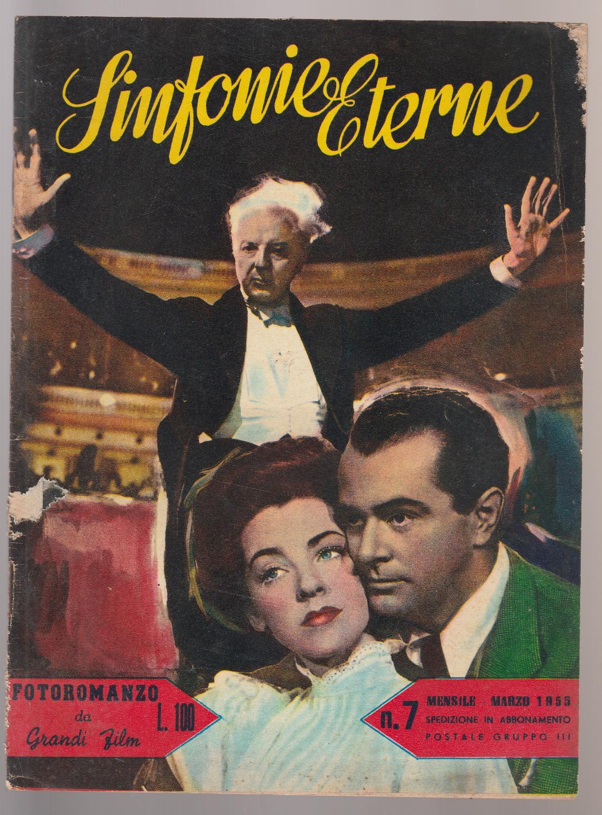 Fotoromanzo Da Grandi Film Sinfonie Eterne Con M. Hunt, W. …