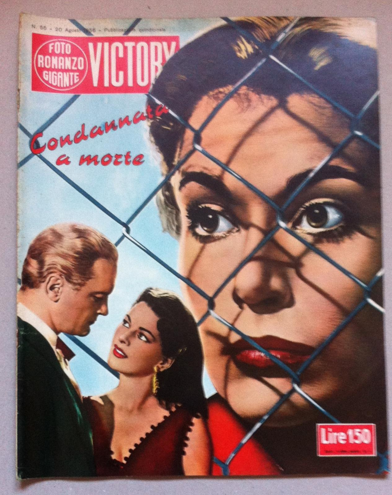 Fotoromanzo Victory Condannata A Morte Con Curd Jurgens, E. Muller …