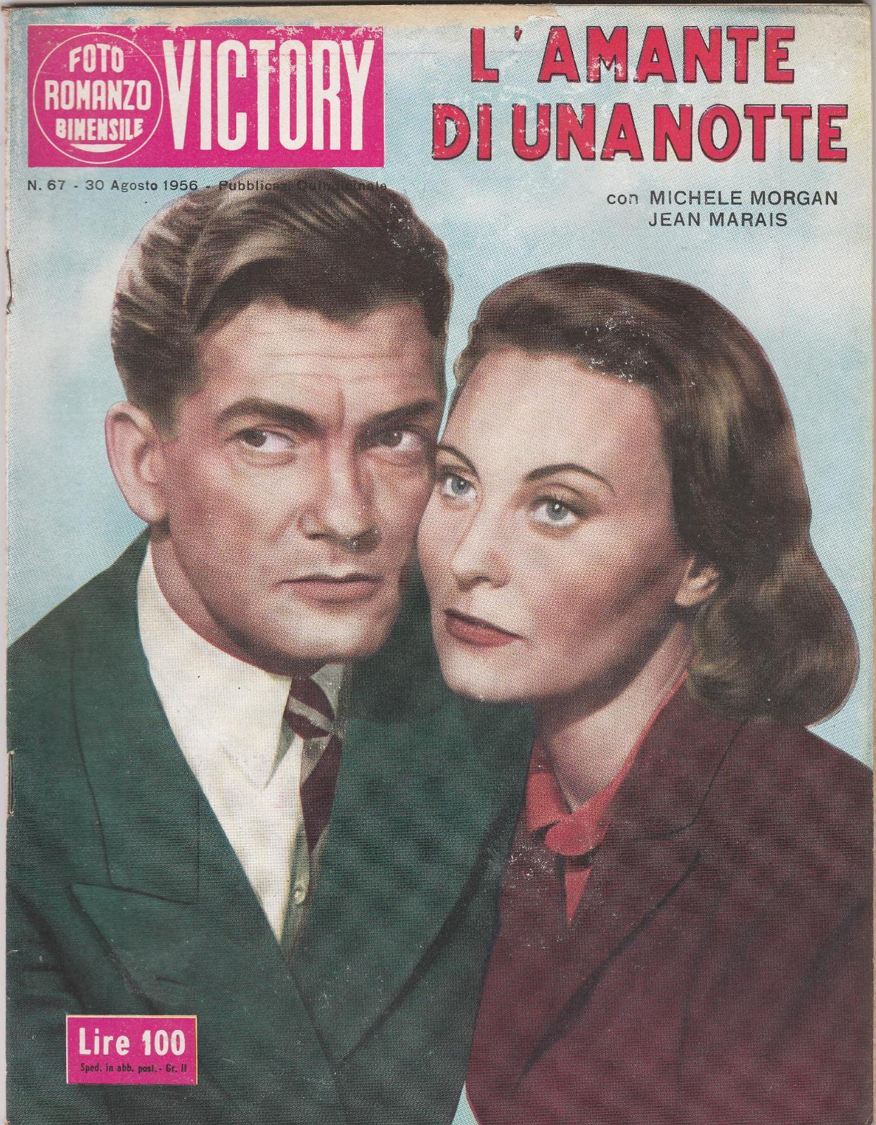 FOTOROMANZO VICTORY L'Amante di una Notte con M. Morgan, J. …
