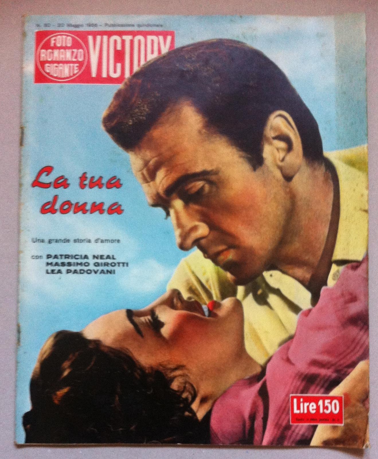 Fotoromanzo Victory La Tua Donna Con P. Neal, M. Girotti, …